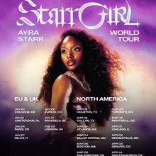 Ayra Starr to Launch STARRGIRL World Tour January–April 2027