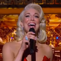 VIDEO: Hannah Waddingham & Michael Bublé Sing 'Christmas (Baby Please Come Home)'