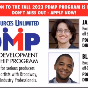 Theater Resources Unlimited Announces Submissions Now Open For Fall Term Of PDMP…