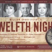 Actors From The London Stage Returns With TWELFTH NIGHT