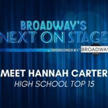 Meet the Next on Stage Top 15 Contestants - Hannah Carter