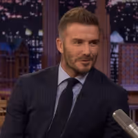 VIDEO: David Beckham Reacts to Wife Victoria Trolling Him on Instagram on THE…