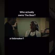 THE BEAR Clip: Who Owns The Bear?