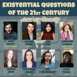 Cast Set for EXISTENTIAL QUESTIONS OF THE 21ST CENTURY Concert at Caveat