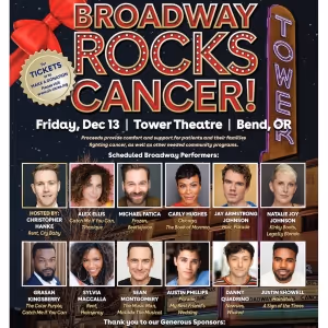 Carly Hughes, Jay Armstrong Johnson & More to Join BROADWAY ROCKS CANCER Benefit