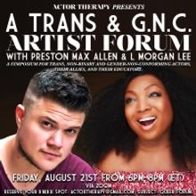 Actor Therapy Announces Trans Community Forum