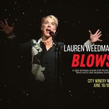 Lauren Weedman Brings BLOWS To City Winery June 18th
