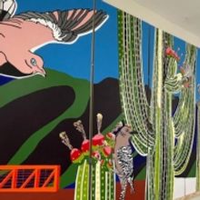 Buckeye Artist Mary Shindell Commissioned For Indoor Mural At New Fry's In Buckeye