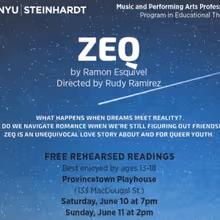 New Plays For Young Audiences to Present ZEQ by Ramon Esquivel This Summer