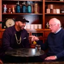 VIDEO: Bernie Sanders Stops By DESUS & MERO