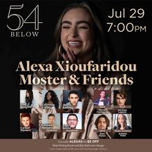Dee Roscioli, Courtnee Carter & More to Join ALEXA XIOUFARIDOU MOSTER & FRIENDS at 54
