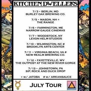 Kitchen Dwellers Release New 2024 July Tour Dates
