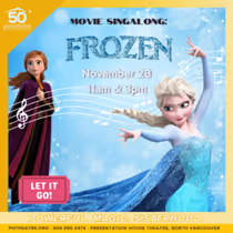 FROZEN Singalong Screening to Bring Disney Hit to PHT