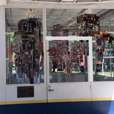 GENTLE GIANTS Art Installation by Raphaele Cohen-Bacry to Open at Glendale Gas Station