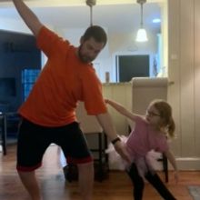 VIDEO: Dad Helps 6-Year-Old Daughter Rehearse For Ballet Performance
