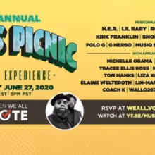 The Roots Picnic 2020 Partners With Michelle Obama's 'When We All Vote' For Virtual…