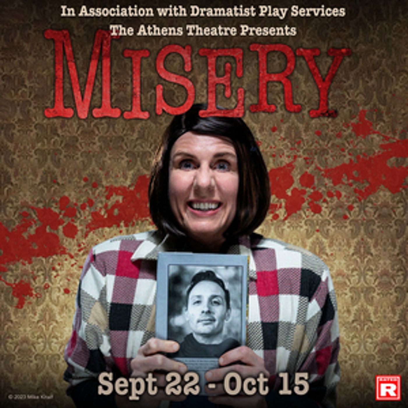 Unveiling the Terror: Stephen King's MISERY Takes the Stage at the Athens Theatre  Image