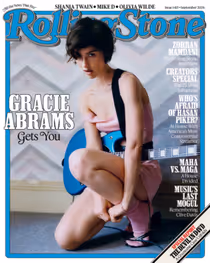 Rolling Stone to Feature GRACIE ABRAMS on September Cover