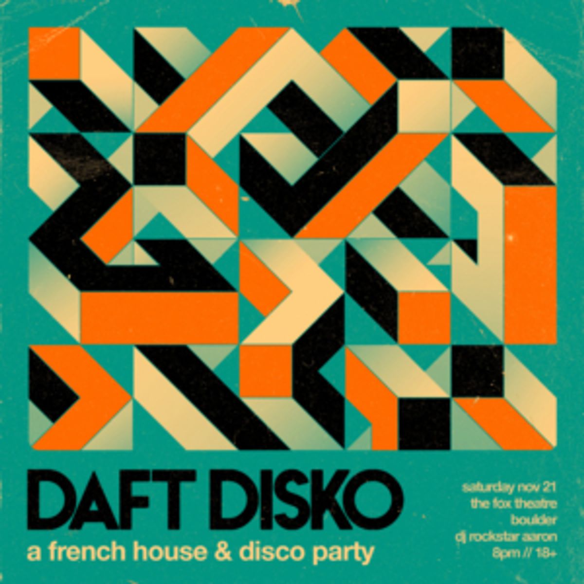 DAFT DISKO French House & Disco Party to Hit Fox Theatre