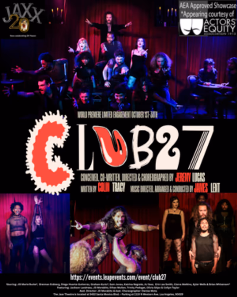 Special: CLUB27 at Jaxx Theatre in Los Angeles Image