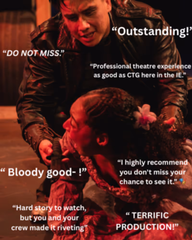 Special: Titus Andronicus by William Shakespeare at The Box Riverside in Riverside Image