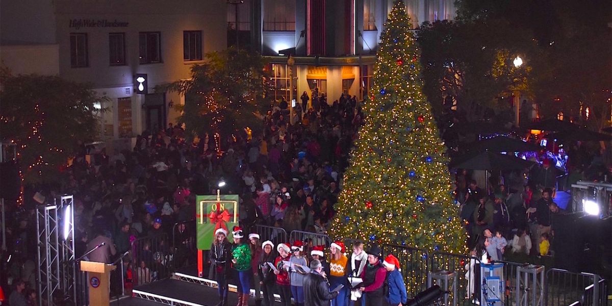 2023 Annual Downtown Culver City Holiday Tree Lighting SLED-TACULAR