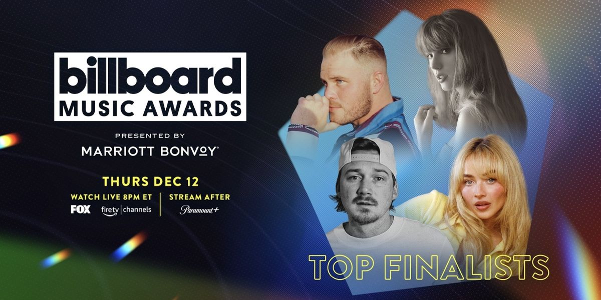 2024 Billboard Music Awards to Stream on FOX, Paramount+, & Amazon Fire TV