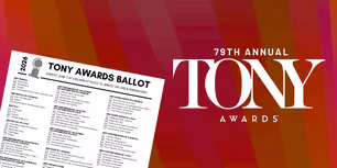 2026 Tony Awards Printable Ballot