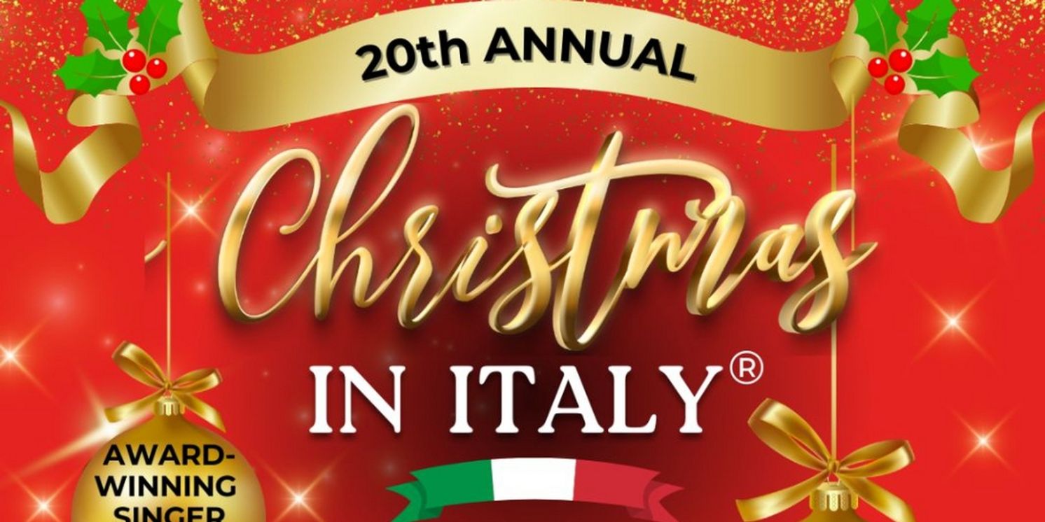 Cristina Fontanelli To Star In 20th Annual CHRISTMAS IN ITALY Concert  Image