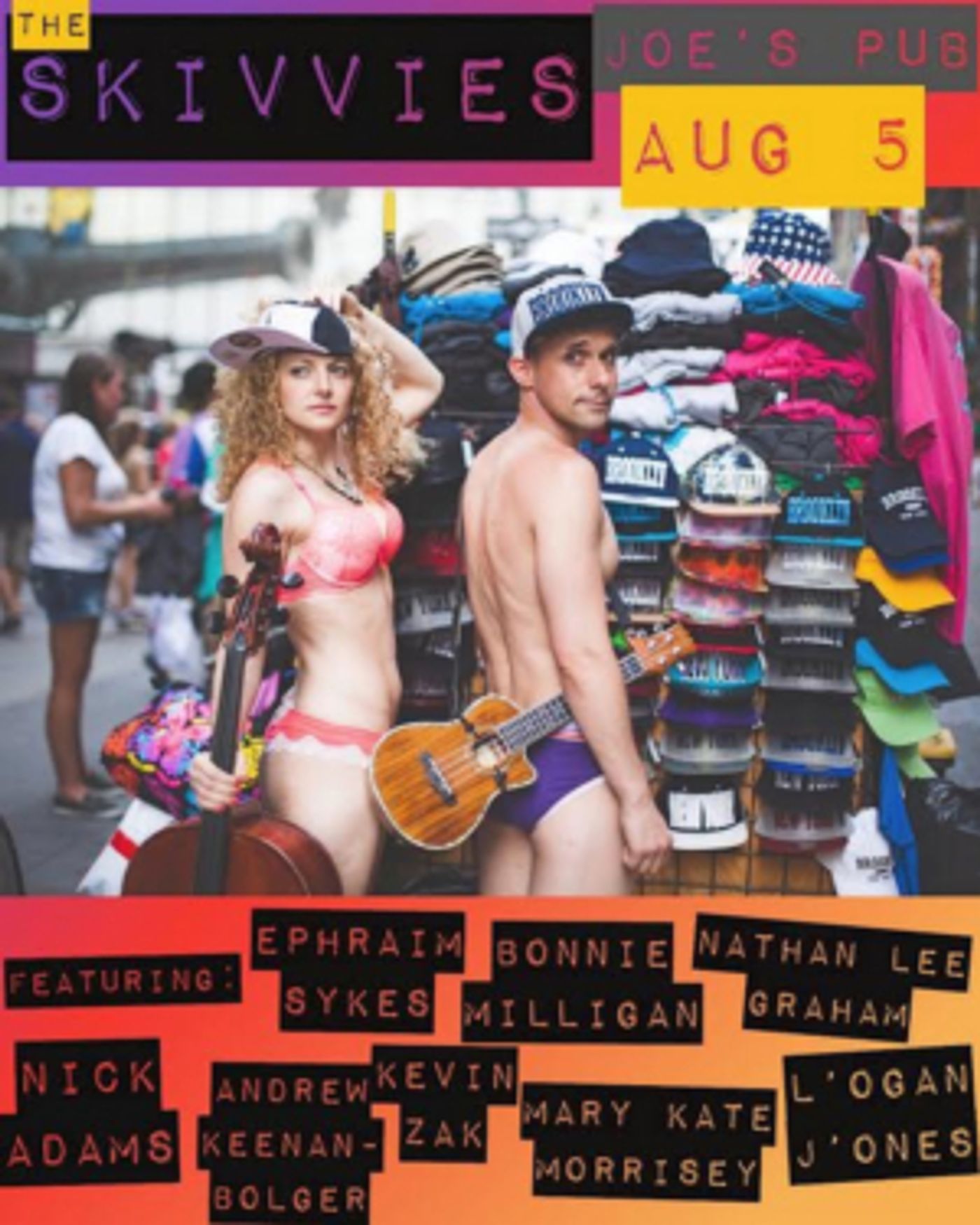 Bonnie Milligan, Andrew Keenan-Bolger, Ephraim Sykes, and More Set For The Skivvies 7th Anniversary Show  Image