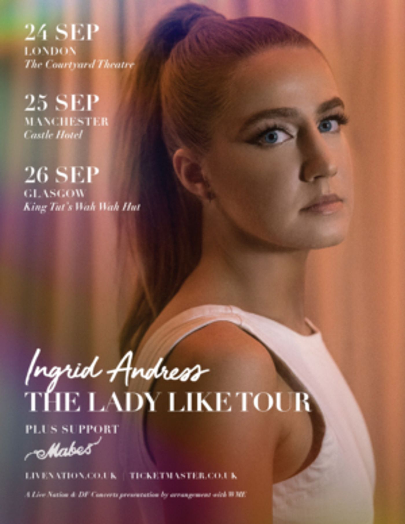 Ingrid Andress Announces Headlining European Tour Ingrid Andress Announces Headlining European Tour Image
