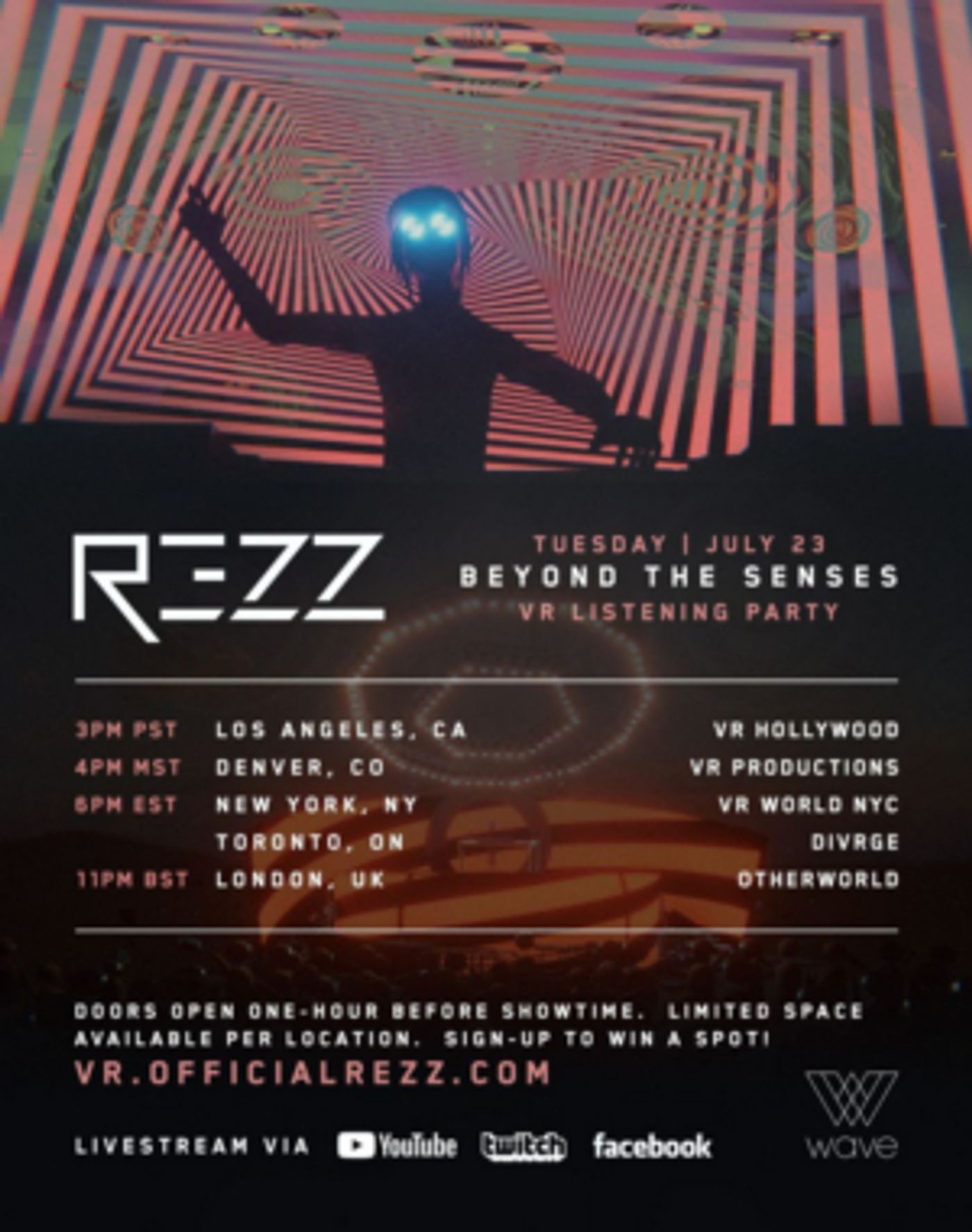 REZZ Takes Fans 'Beyond The Senses' With Virtual Listening Party Premiere Of New EP  Image
