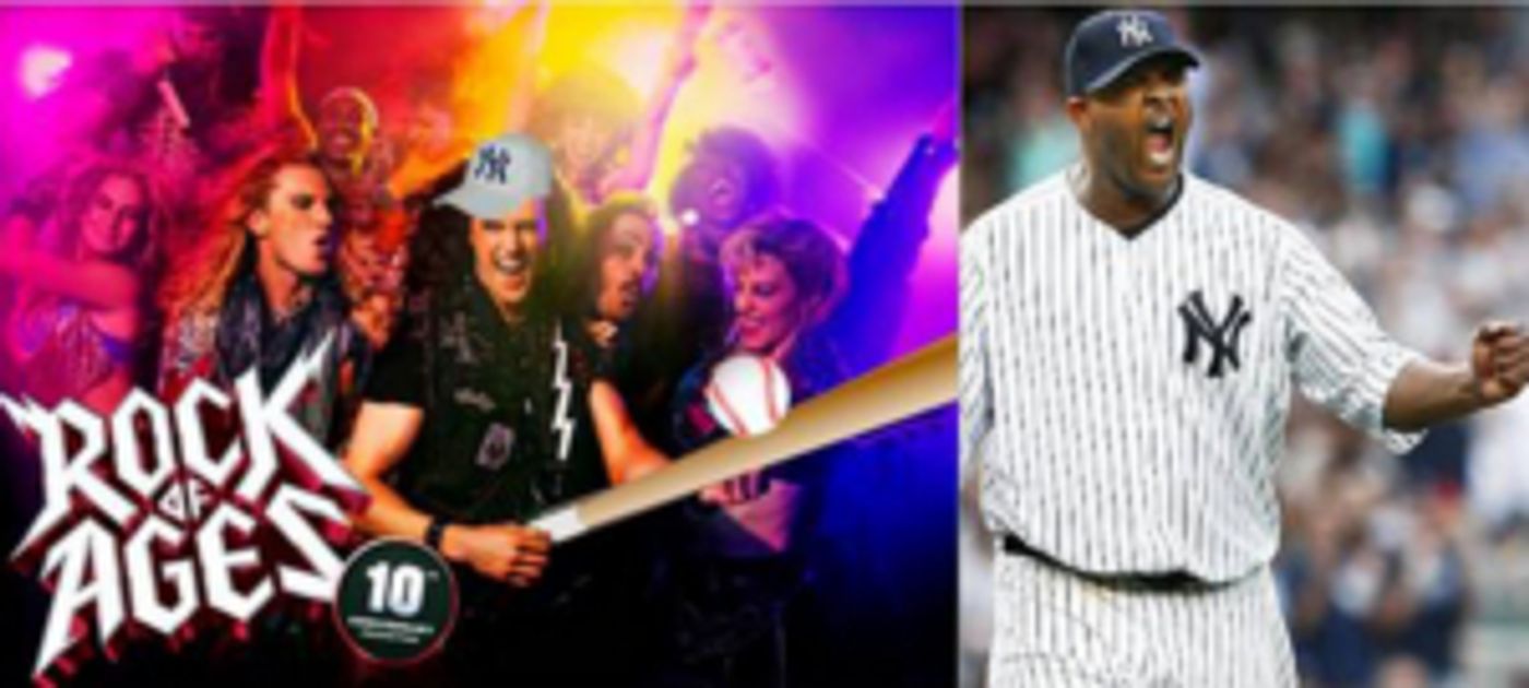 CC Sabathia to Make Stage Debut in ROCK OF AGES for 'Yankees Night'  Image