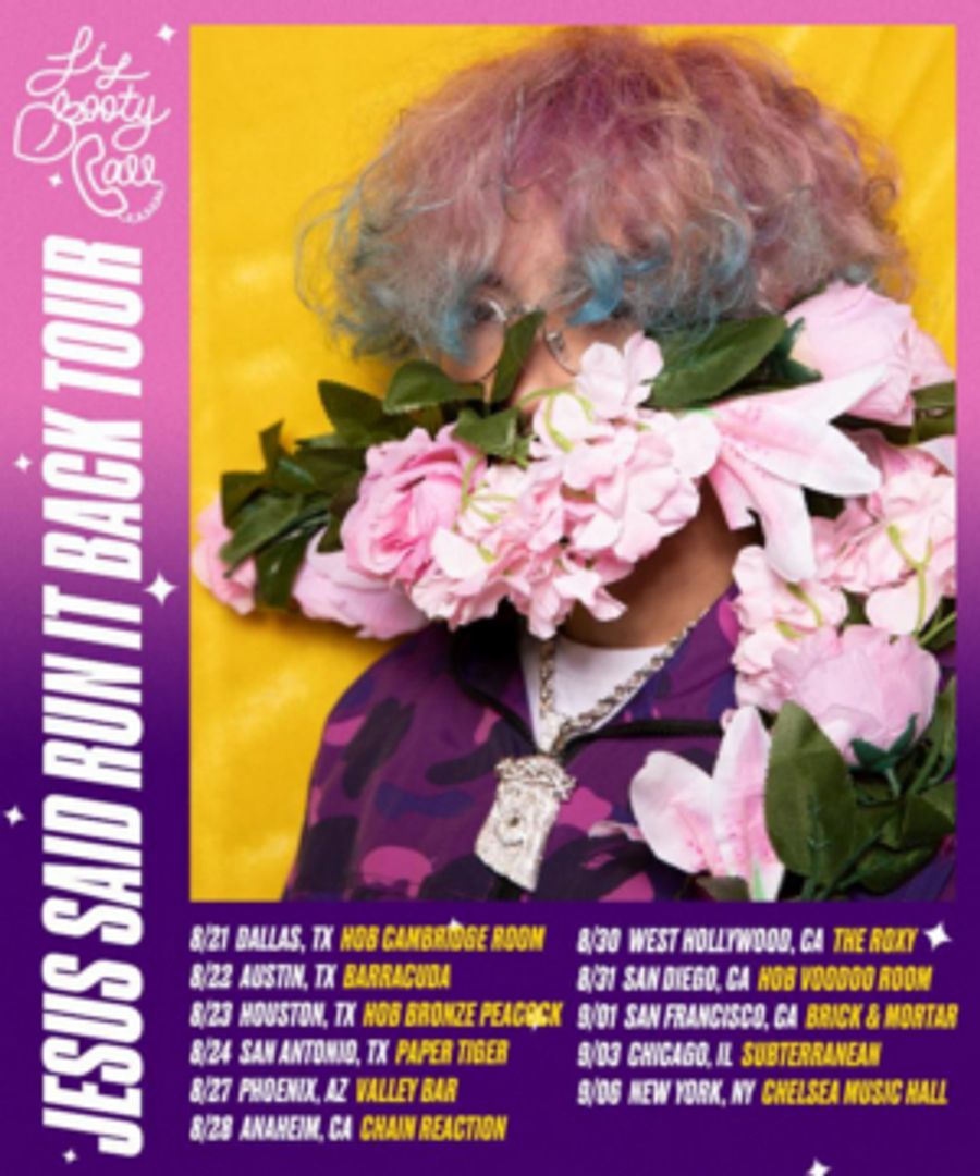 Lilbootycall Announces The 'Jesus Said Run It Back Tour' Image