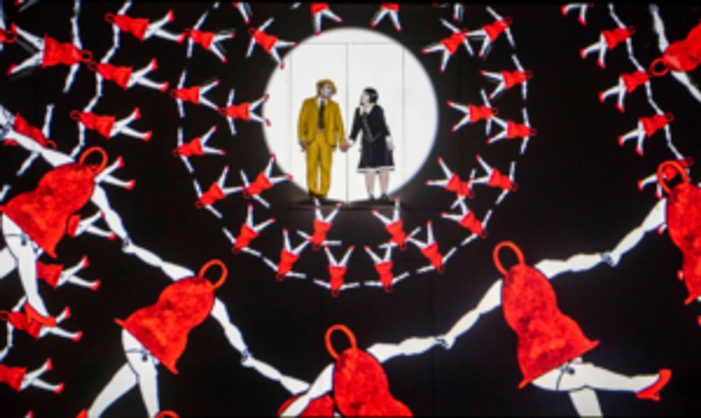 Review: Mostly Mozart's MAGIC FLUTE versus Teatro Nuovo's STRANIERA, Ingenuity Outdoes Purism  Image