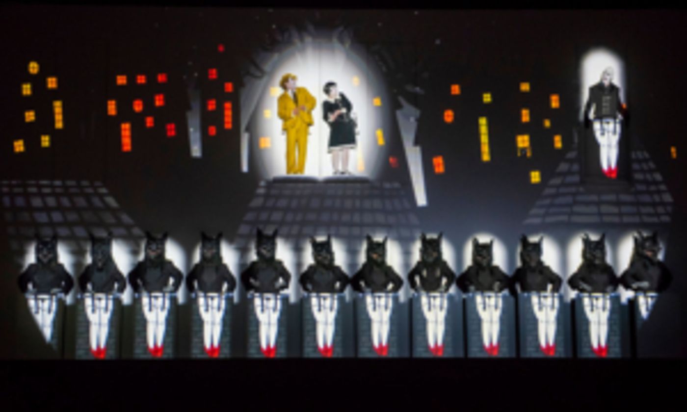 Review: Mostly Mozart's MAGIC FLUTE versus Teatro Nuovo's STRANIERA, Ingenuity Outdoes Purism  Image