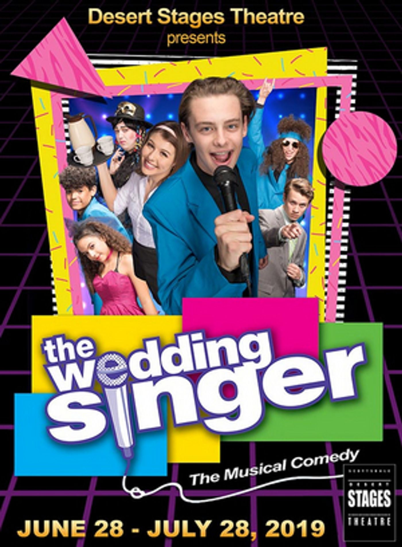 Review: THE WEDDING SINGER at DESERT STAGES THEATRE Parties Like It's 1986  Image