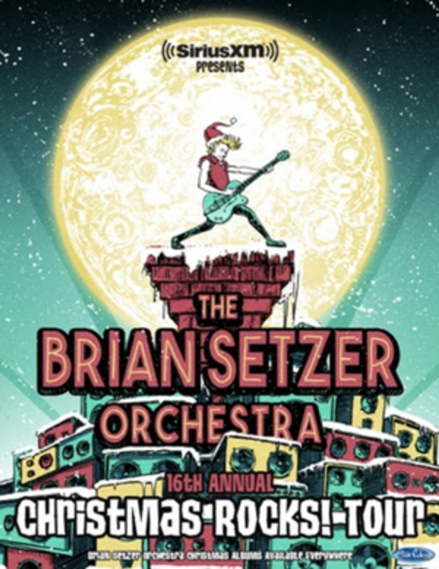 The Brian Setzer Orchestra Announces 16th Annual 'Christmas Rocks! Tour' The Brian Setzer Orchestra Announces 16th Annual 'Christmas Rocks! Tour' Image
