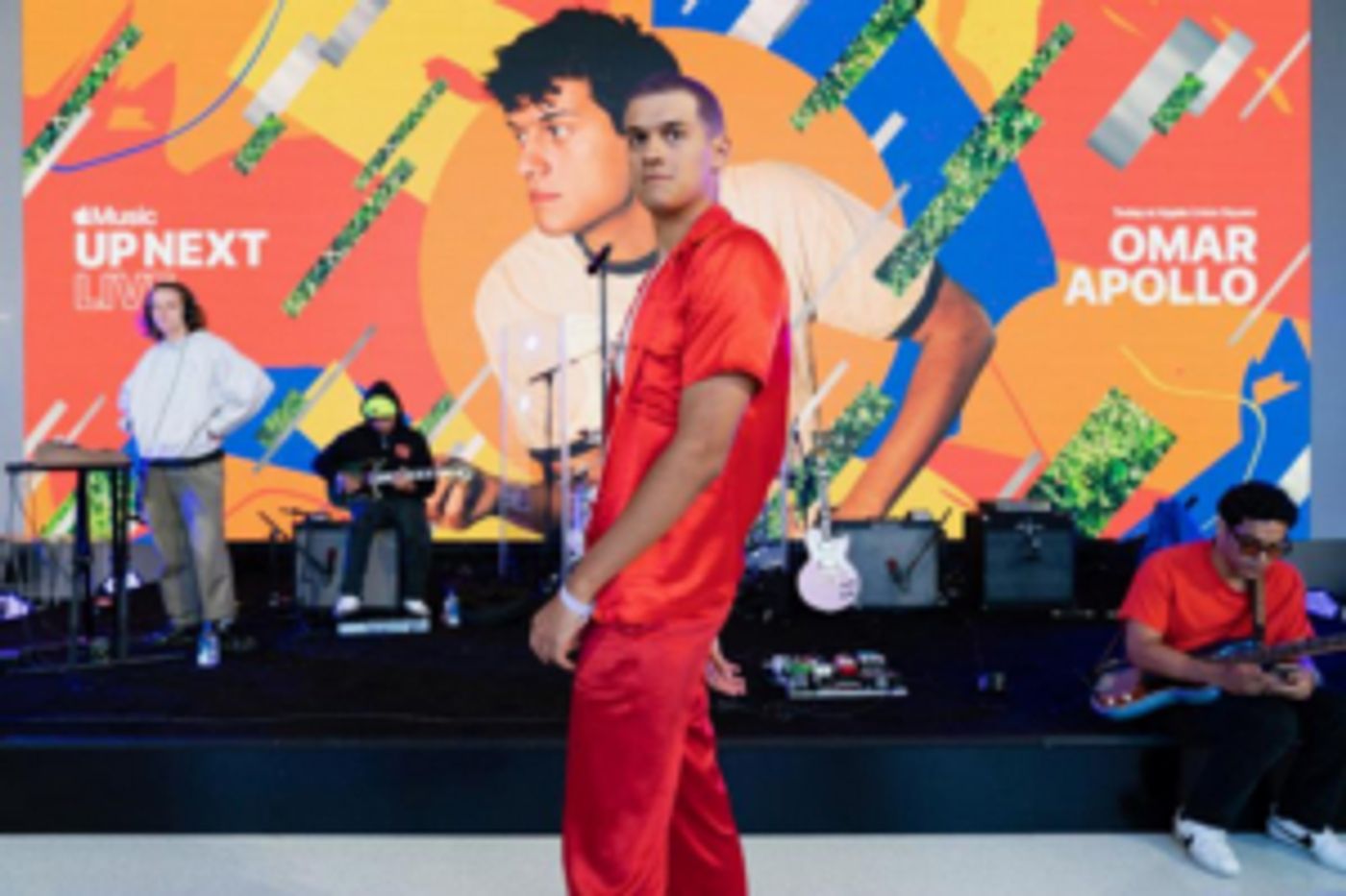 Omar Apollo Performs Live in San Francisco As Part of Apple Music's Up Next Live  Image