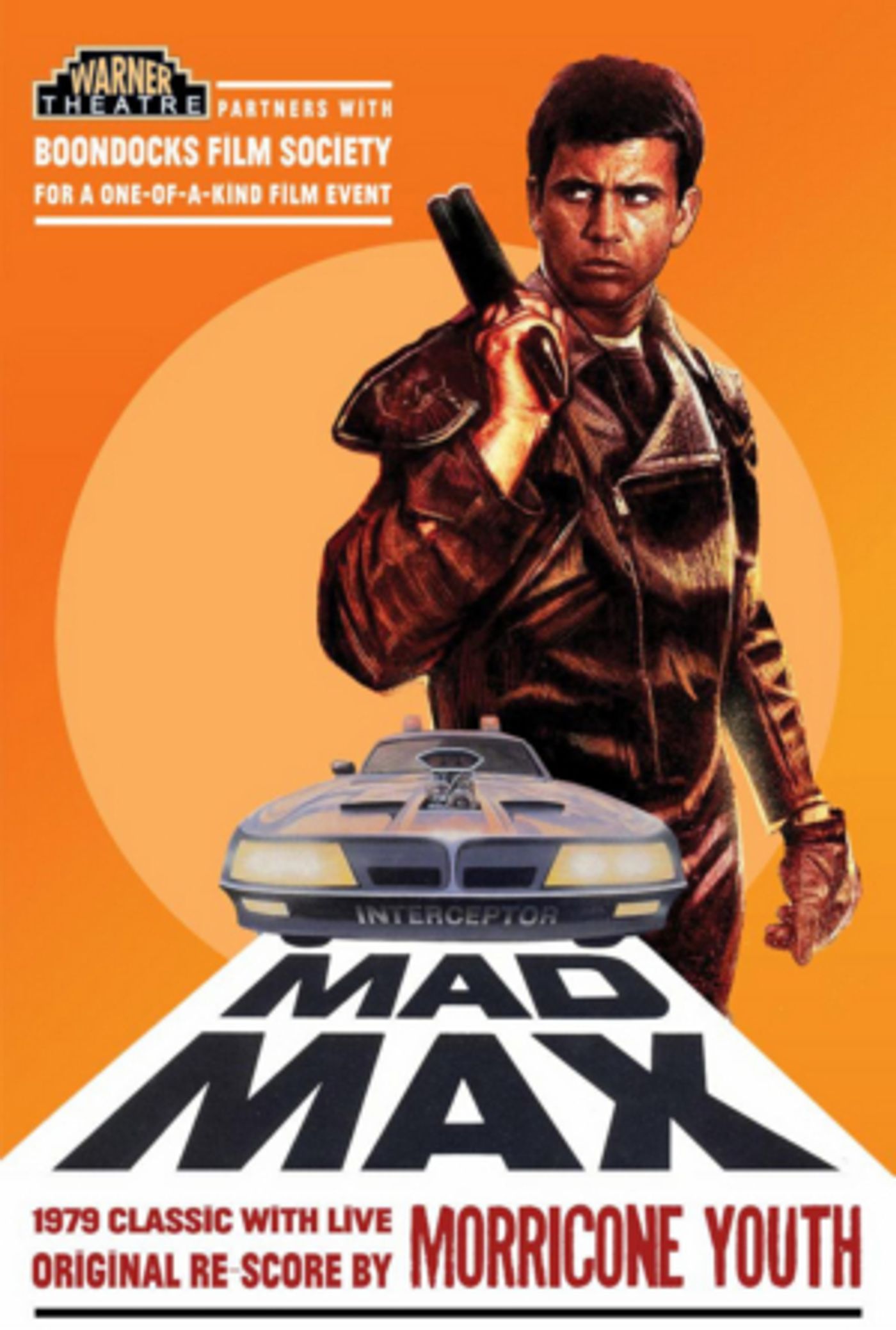 Warner Theatre to Screen MAD MAX With Live Score By Morricone Youth Warner Theatre to Screen MAD MAX With Live Score By Morricone Youth Image