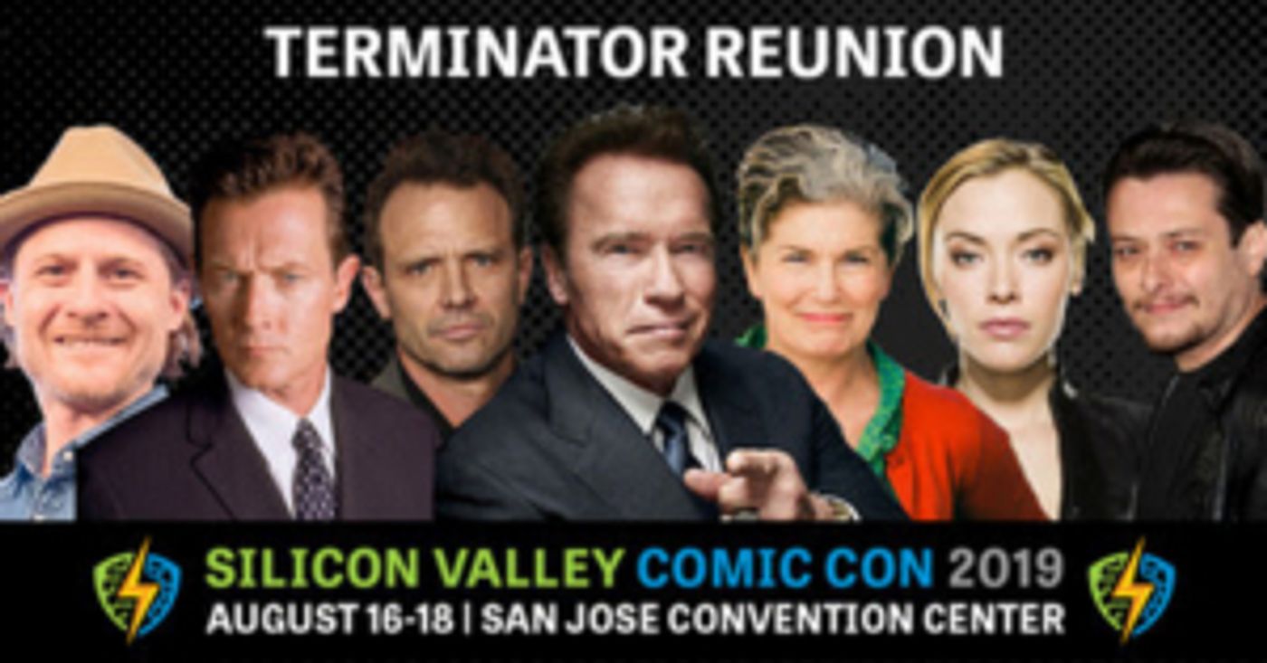 TERMINATOR Stars Spanning the Iconic Sci-Fi Series Reunite at Silicon Valley Comic Con for Spotlight Reunion Panel and More  Image