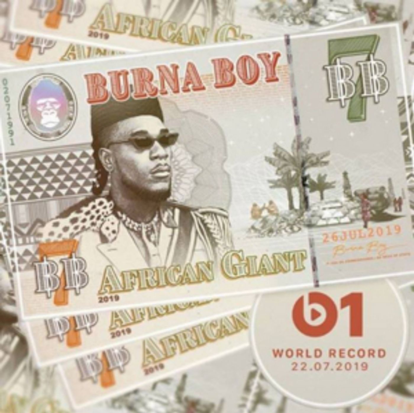 Burna Boy's PULL UP Featured On Zane Lowe's World Record  Image