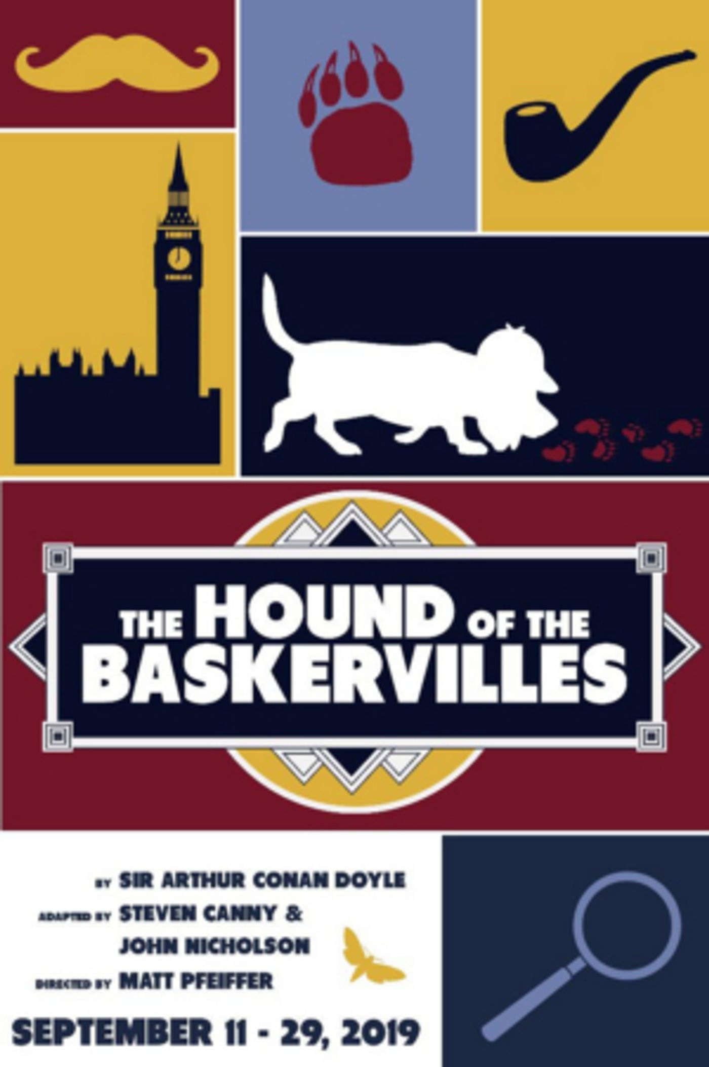 THE HOUND OF THE BASKERVILLES Brings the Mystery to Delaware Theatre Co  Image
