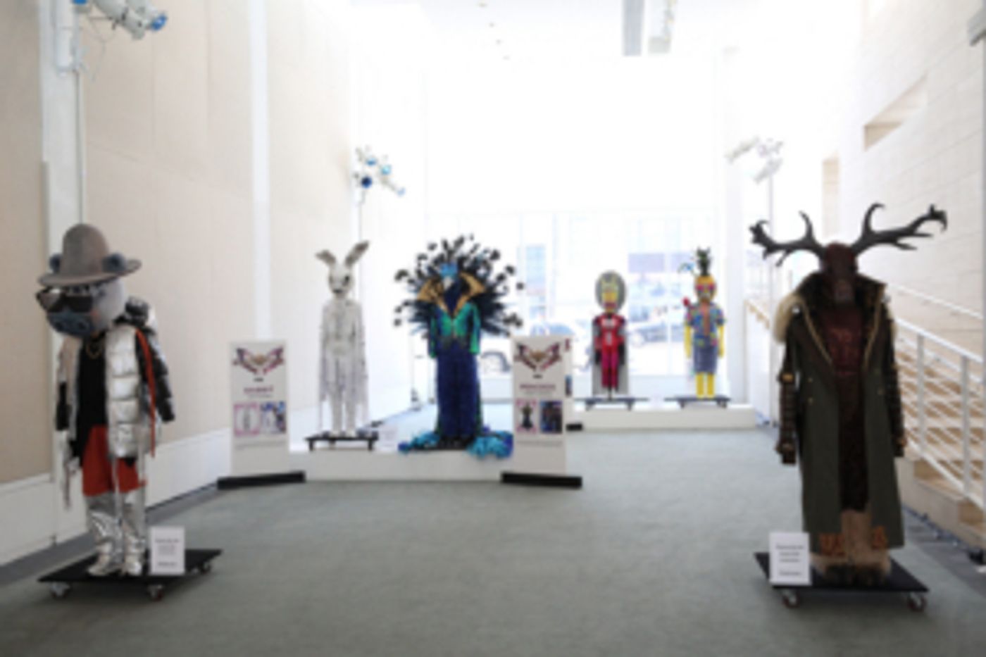 THE MASKED SINGER Exhibit Opens at the Paley Center in LA Today THE MASKED SINGER Exhibit Opens at the Paley Center in LA Today Image