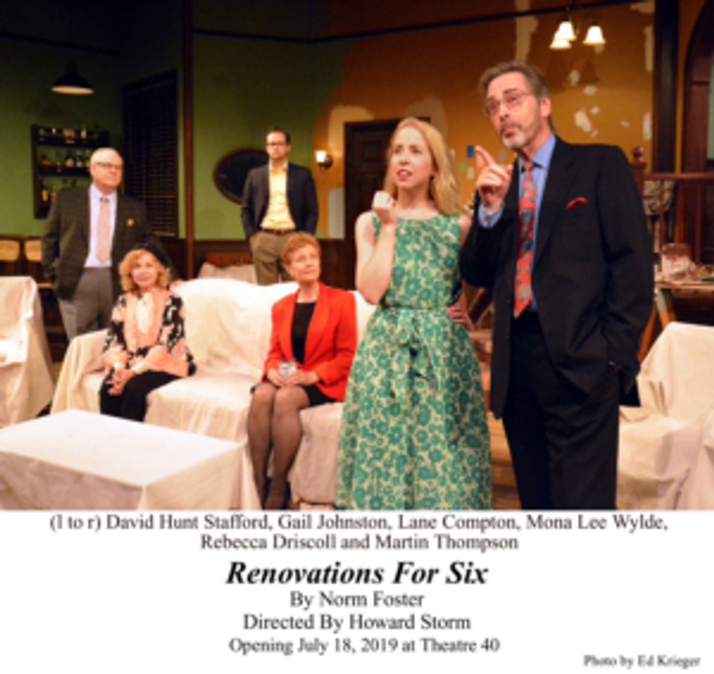 Review: RENOVATIONS FOR SIX Entertains Audiences During U.S. Premiere at Theatre 40  Image