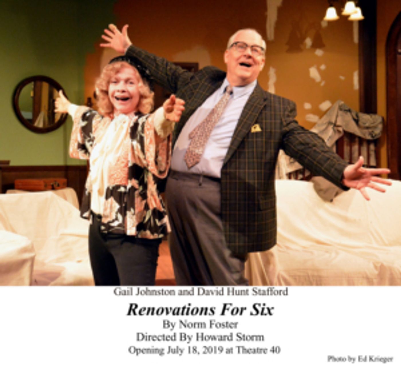 Review: RENOVATIONS FOR SIX Entertains Audiences During U.S. Premiere at Theatre 40  Image