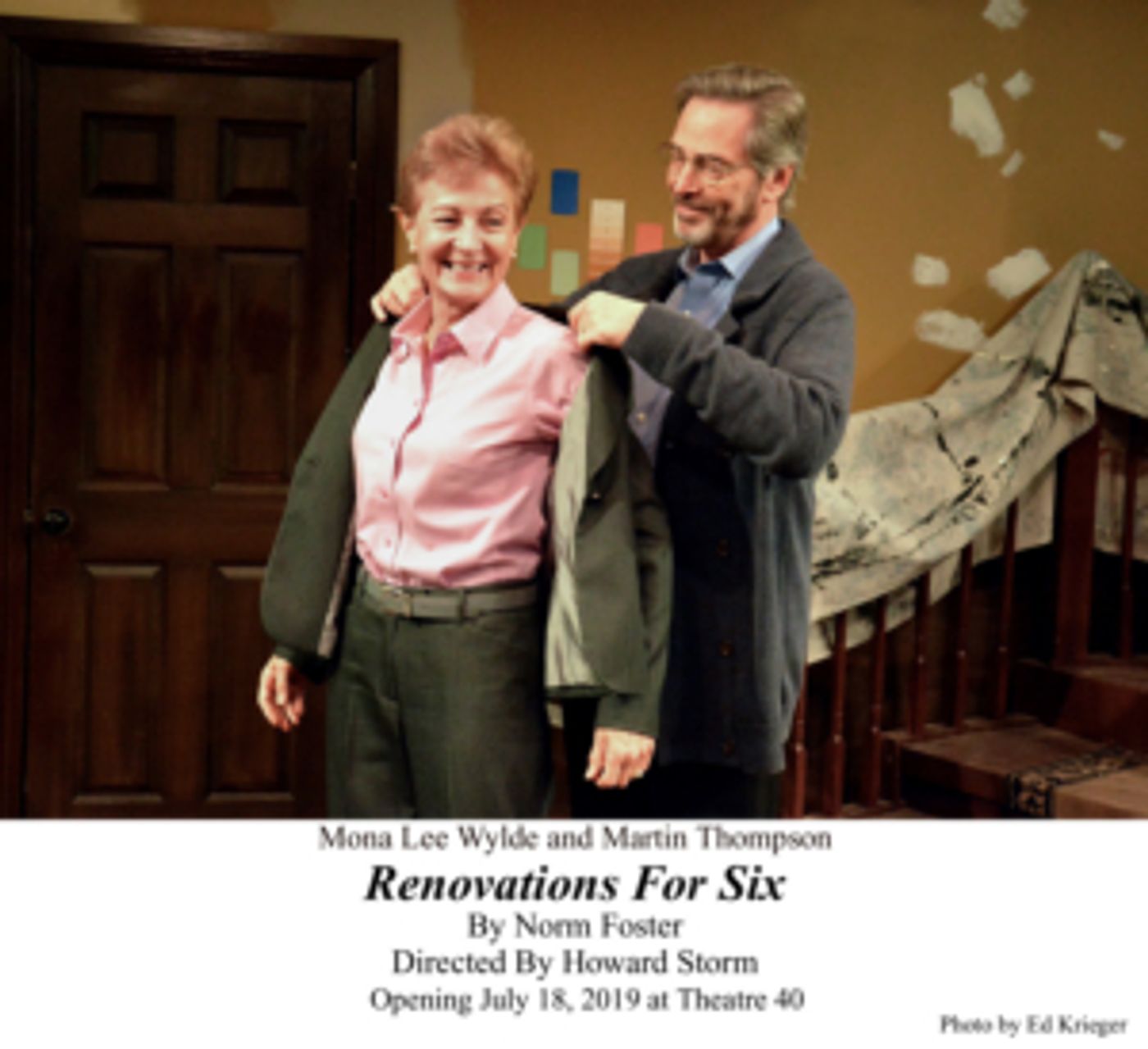 Review: RENOVATIONS FOR SIX Entertains Audiences During U.S. Premiere at Theatre 40  Image