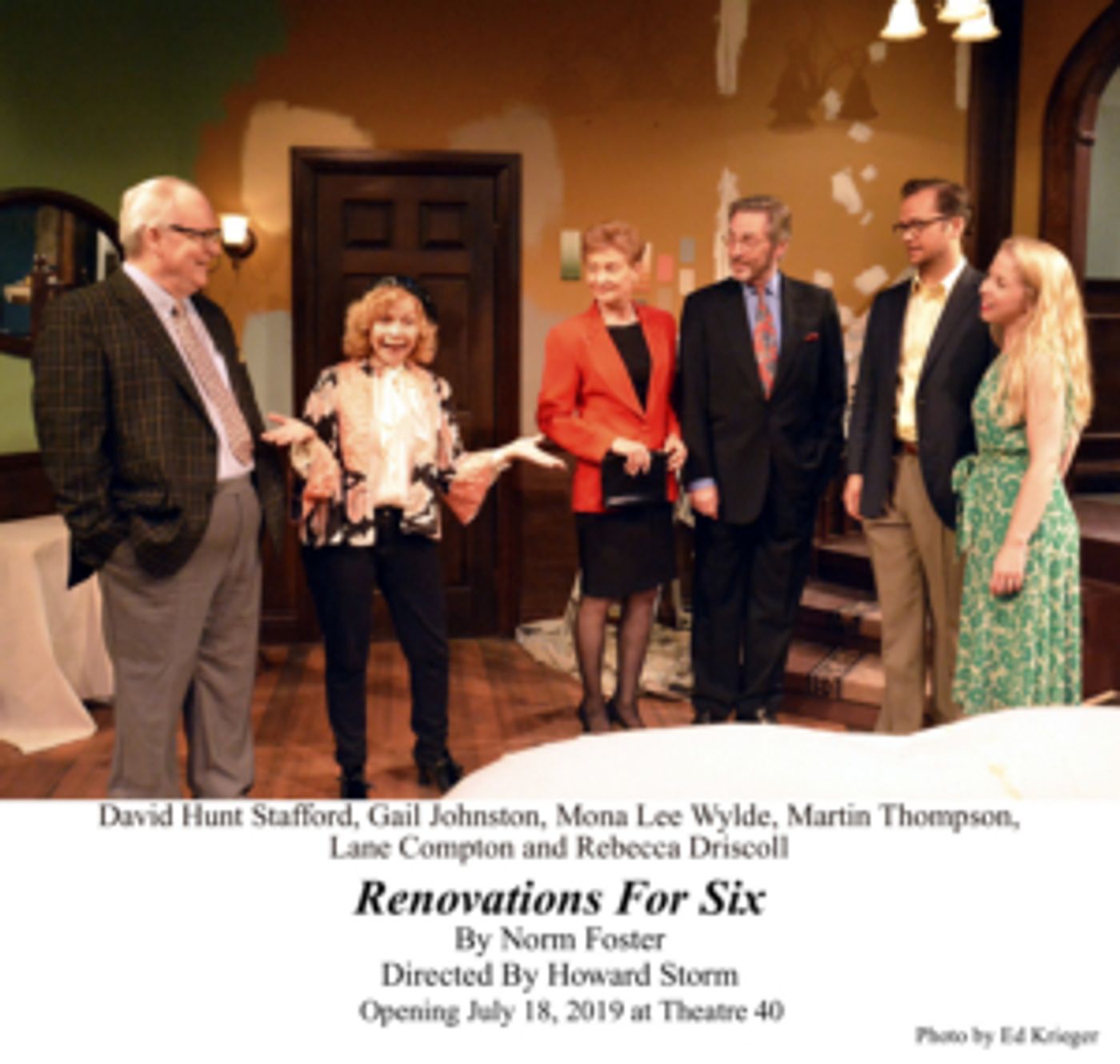 Review: RENOVATIONS FOR SIX Entertains Audiences During U.S. Premiere at Theatre 40  Image