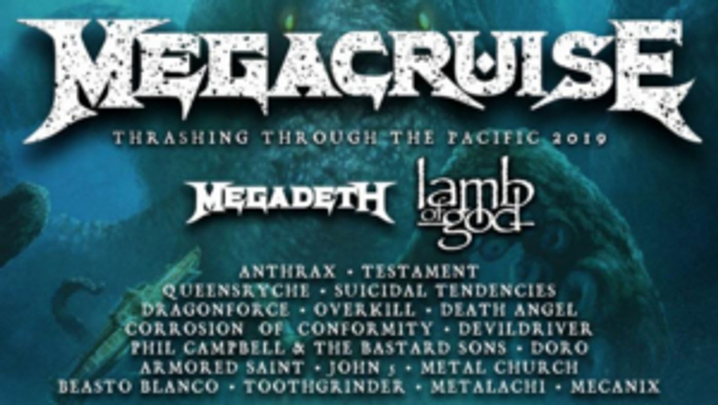 Megacruise (Hosted by Megadeth) Announces Final Lineup With Addition of Lamb of God  Image
