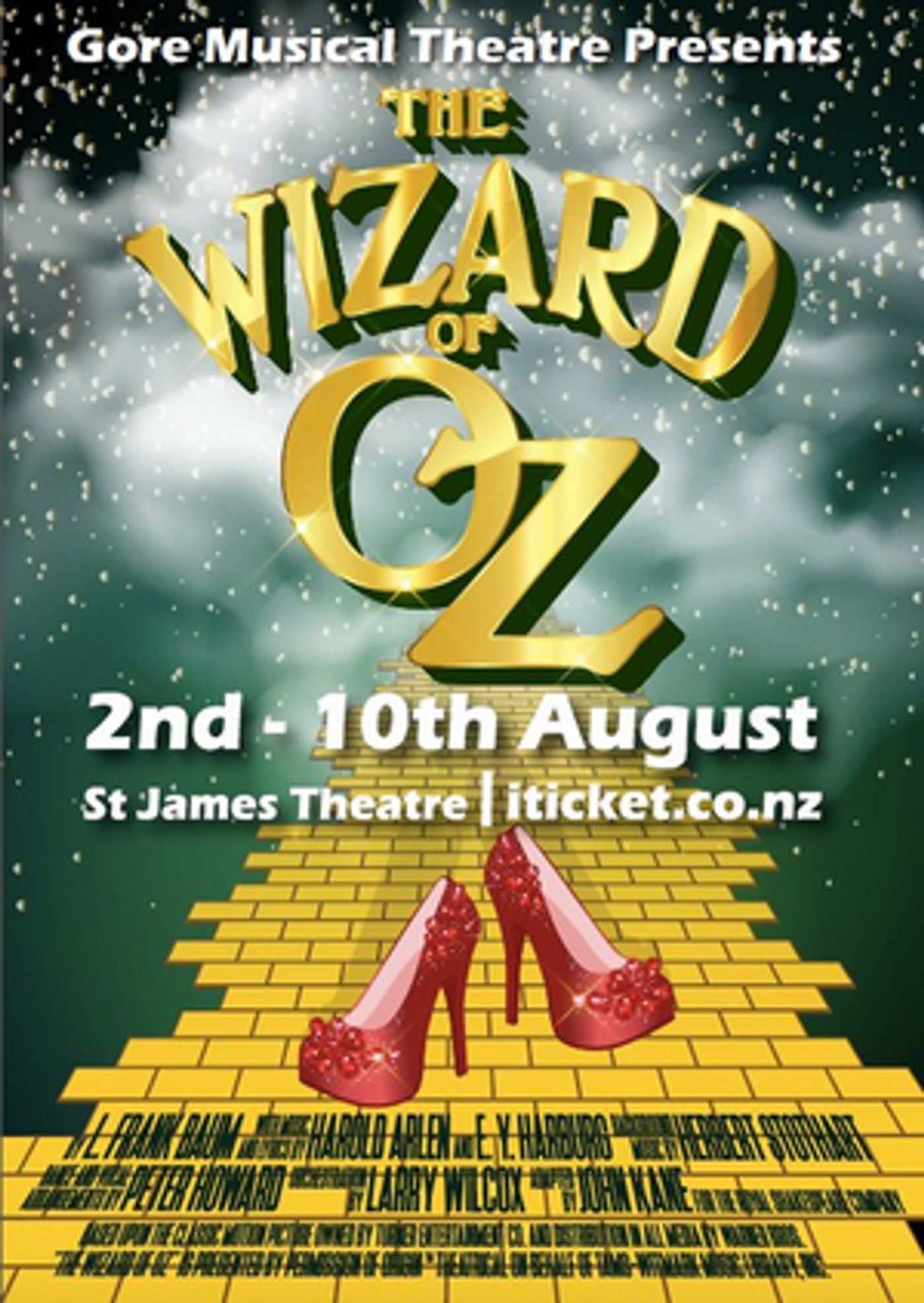 Review: THE WIZARD OF OZ at St James Theatre Gore Review: THE WIZARD OF OZ at St James Theatre Gore Image